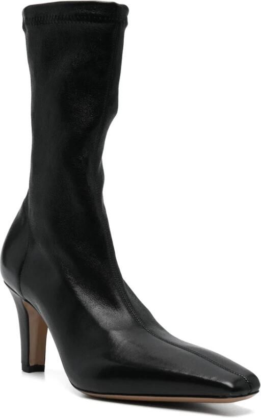 Paris Texas Slip-On Schoenen met Halfhoge Hak