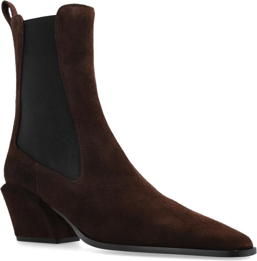 Paris Texas Suede Enkellaarsjes met Hak Bettina - Foto 2