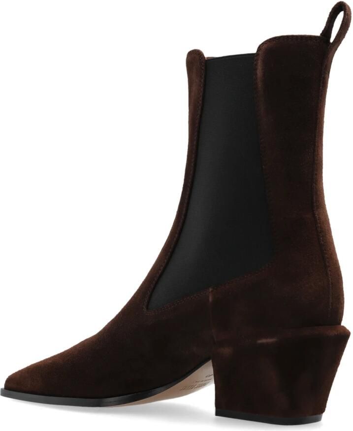 Paris Texas Suede Enkellaarsjes met Hak Bettina - Foto 3