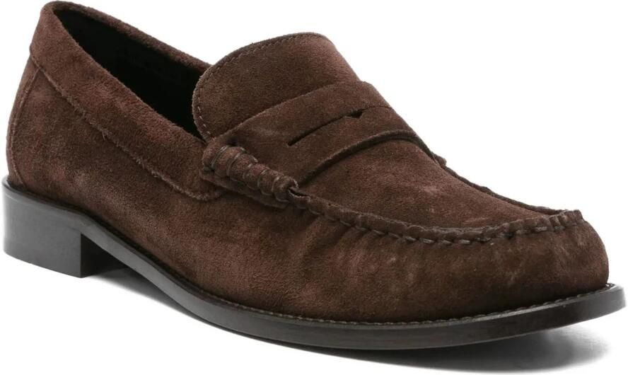 Paris Texas Suede Penny Loafer Moccasins
