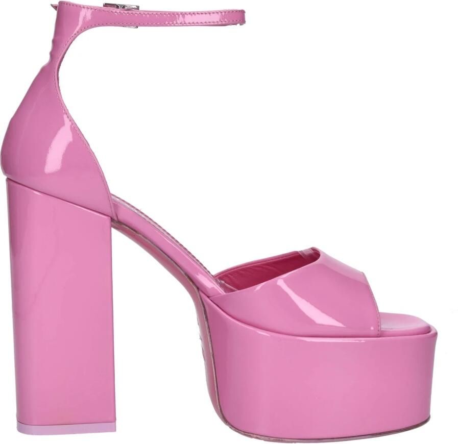 Paris Texas Roze Hoge Hak Plateau Sandalen Pink Dames