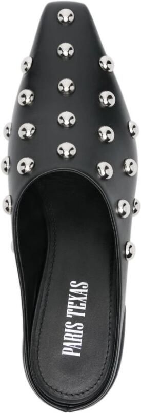 Paris Texas Slippers & Mules Pointed Toe Black Sandals With Metallic Studs in zwart - Foto 2