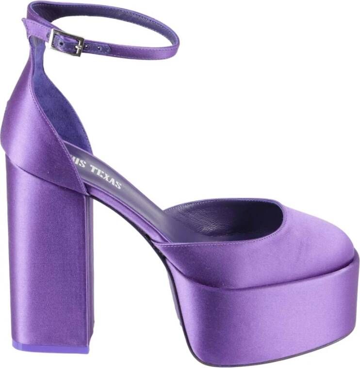 Paris Texas Platform Sandal Purple Dames