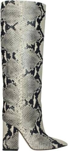Paris Texas Python Print Puntige Nepleren Laarzen