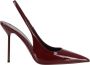 Paris Texas Rode Zwarte Slingback Hakken - Thumbnail 1
