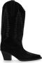 Paris Texas Zwarte Lizard-Print Leren Western Laarzen Black Dames - Thumbnail 1