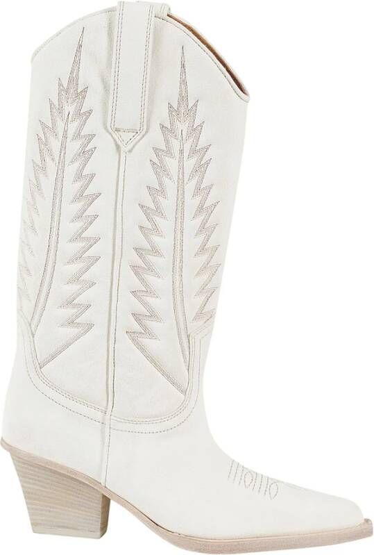 Paris Texas Rosario Western Style Boot White Dames