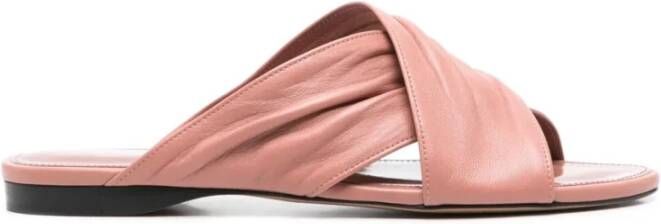 Paris Texas Rose Flat Sandals