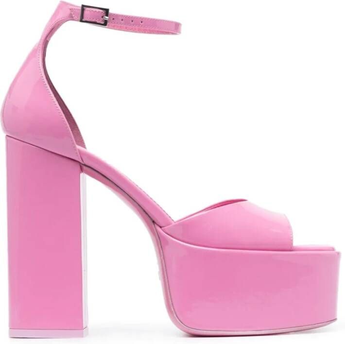 Paris Texas Sandalen met hoge hak en plateauzool