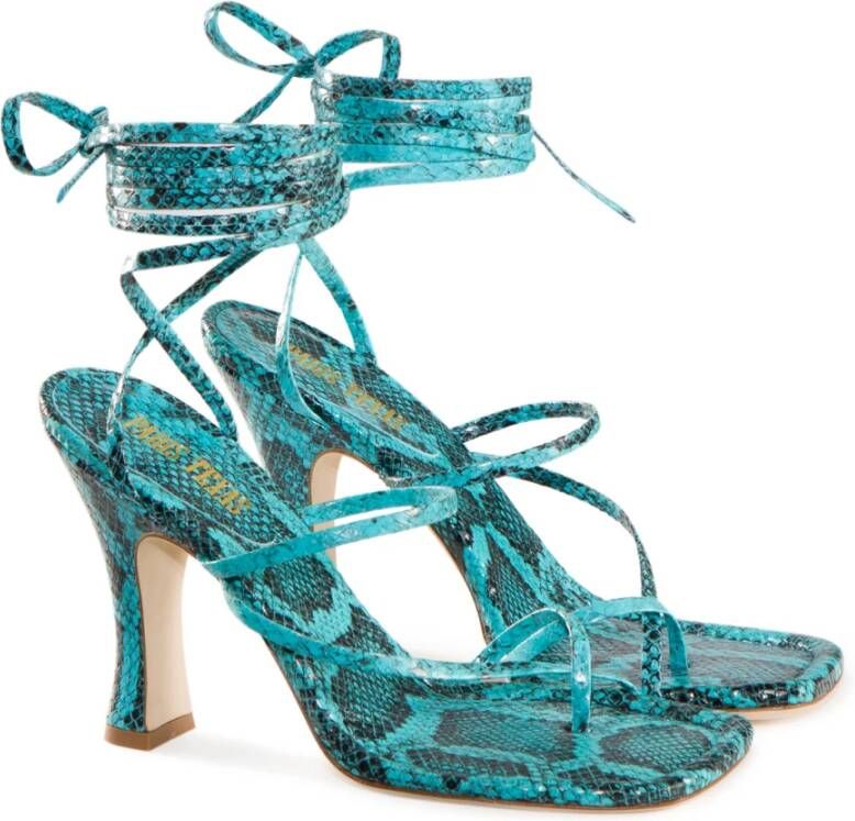 Paris Texas Sandalen turquoise Blauw Dames