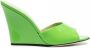 Paris Texas Groene Sleehak Sandalen Green Dames - Thumbnail 2