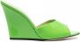 Paris Texas Groene Sleehak Sandalen Green Dames - Thumbnail 1