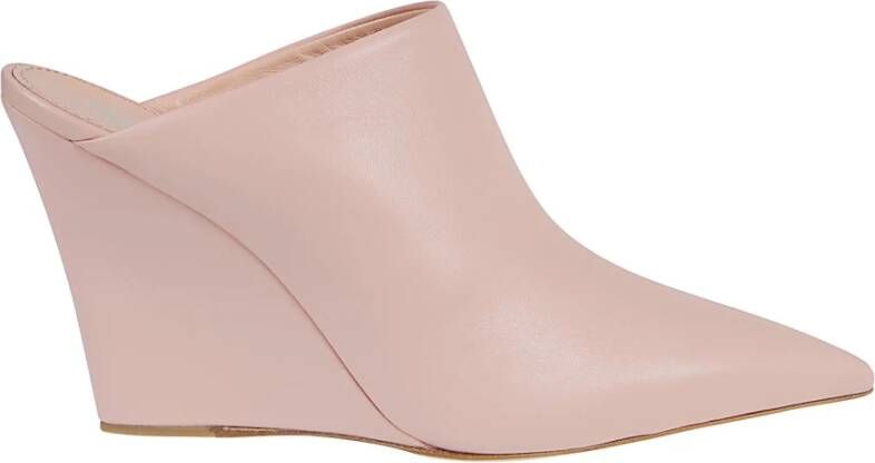 Paris Texas Stijlvolle Sabot Schoenen Pink Dames