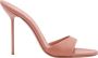 Paris Texas Stiletto Leren Sandalen Gemaakt in Italië Pink Dames - Thumbnail 1