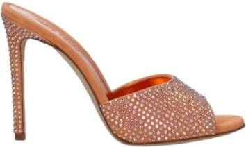 Paris Texas Studded Open Teen Hoge Hak Sandalen