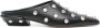 Paris Texas Studded Zwarte Leren Blokhak Schoenen Black Dames - Thumbnail 6