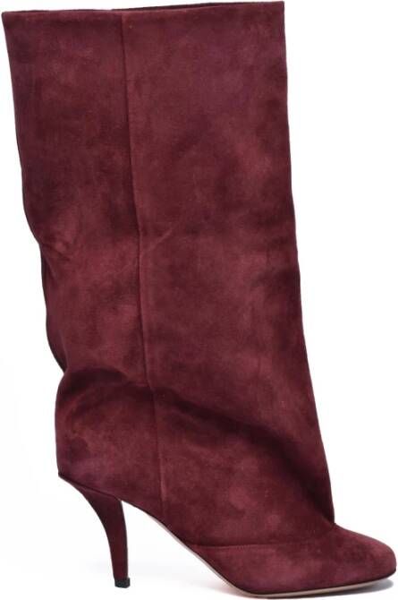 Paris Texas Suède Midcalf Leren Laarzen