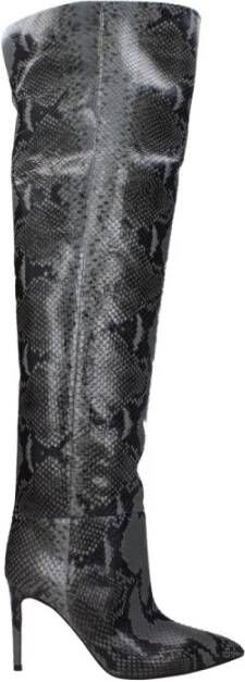 Paris Texas Vintage Python Print High Heel Laarzen