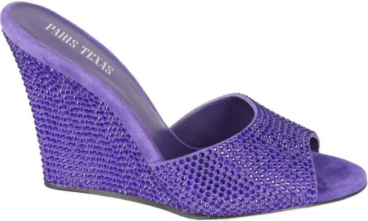 Paris Texas Wanda Sleehak Sandalen Purple Dames