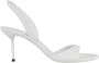 Paris Texas Witte Slingback Sandaal met Ronde Neus - Thumbnail 1