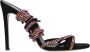 Paris Texas Gespotte Holly Nicole Suède Sandalen Black Dames - Thumbnail 1