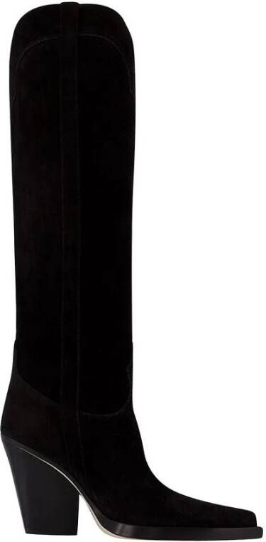 Paris Texas Zwarte Leren Slip-On Haklaarzen