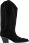 Paris Texas Zwarte Lizard-Print Leren Western Laarzen Black Dames - Thumbnail 7