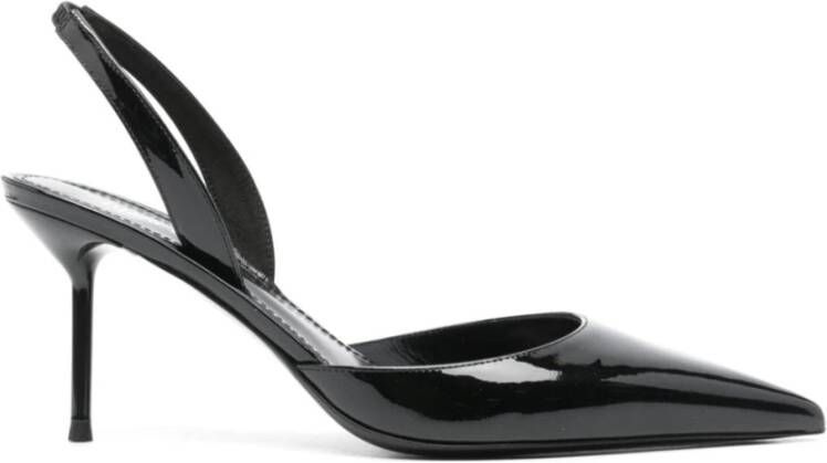 Paris Texas Zwarte platte schoenen voor vrouwen