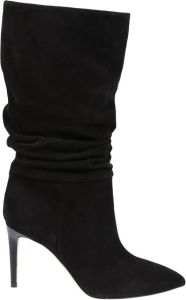 Paris Texas Zwarte Slouchy Laarzen Zwart Dames