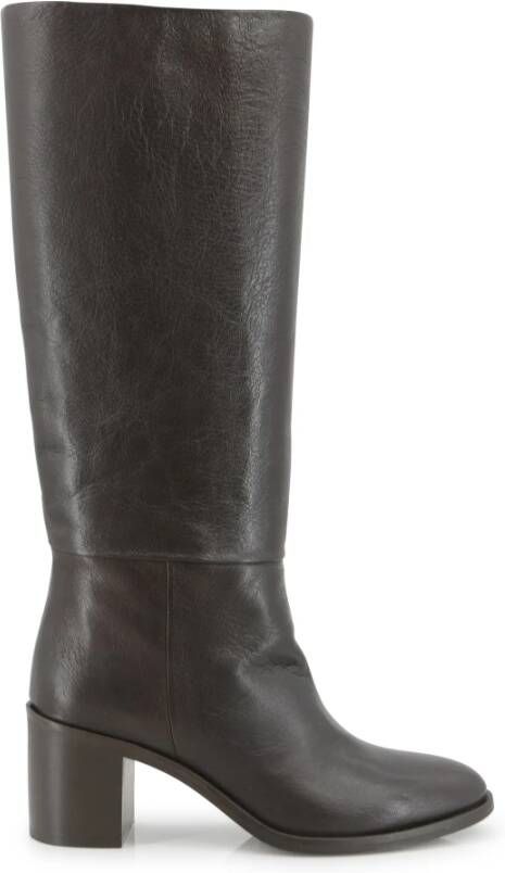 P.a.r.o.s.h. Donkerbruine platte schoenen