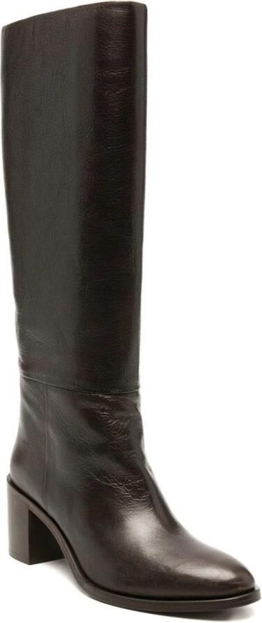 P.a.r.o.s.h. 70mm Leren Knielaarzen