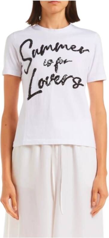 P.a.r.o.s.h. Sequin Slogan T-Shirt