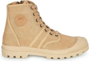 Pataugas Dameslaarzen Authentique Zip Wax Bruin Dames