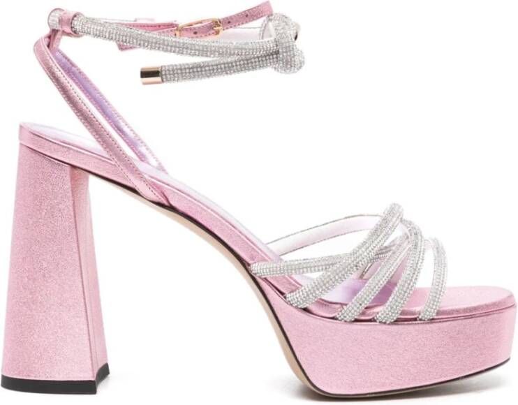 Patou High Heel Sandals Pink Dames