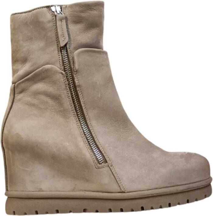 Patrizia Bonfanti Beige Laarzen voor Vrouwen