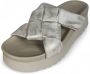 Patrizia Bonfanti Star Geborsteld Dames Slipper Sandalen Zilver Gray Dames - Thumbnail 1