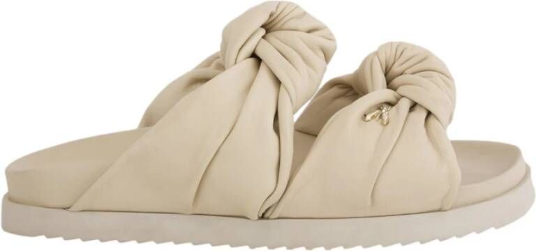 Patrizia Pepe Beige Sandalen voor Vrouwen