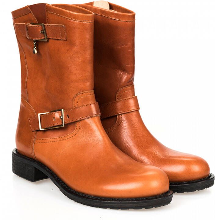 Laarzen voor Dames Schoenen voor voor Laarzen voor Enkellaarzen Patrizia  Pepe Laarzen Met Blokhak in het Bruin allware.com.br
