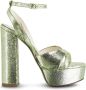 PATRIZIA PEPE Sandalen Sandalo Con Tacco in groen - Thumbnail 1