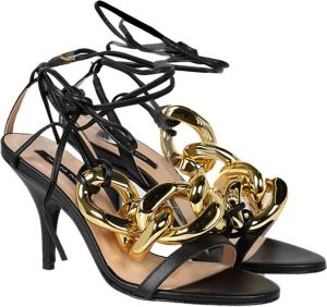 PATRIZIA PEPE Elegante hoge hak sandalen Zwart Dames
