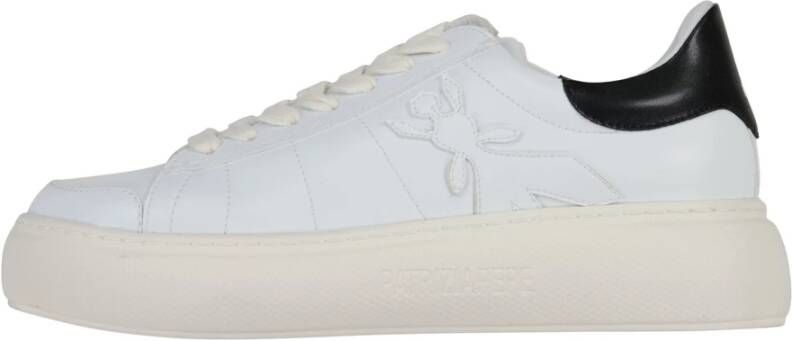PATRIZIA PEPE Fantastische Sneaker met Logo White Dames
