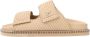 Patrizia Pepe Handgeweven beige leren sandalen - Thumbnail 1