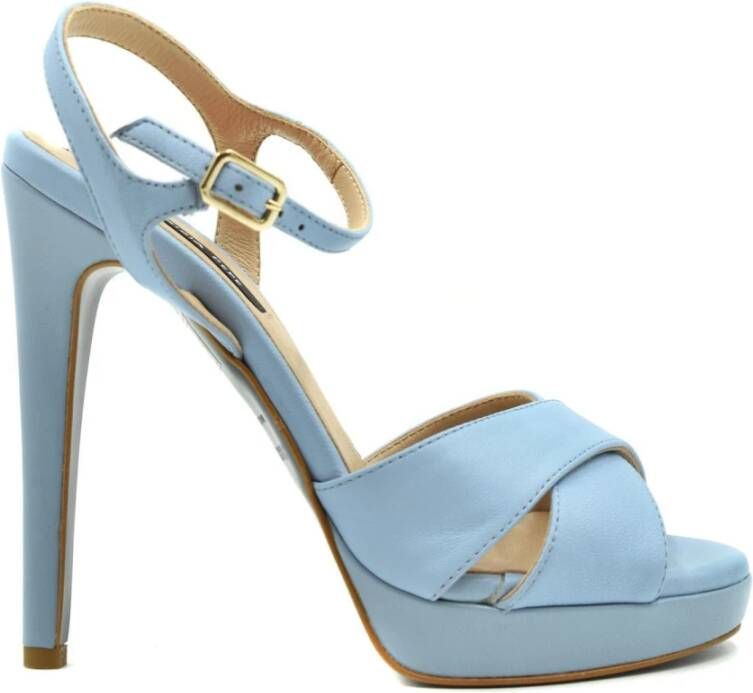 PATRIZIA PEPE Hoge hak sandalen Blauw Dames