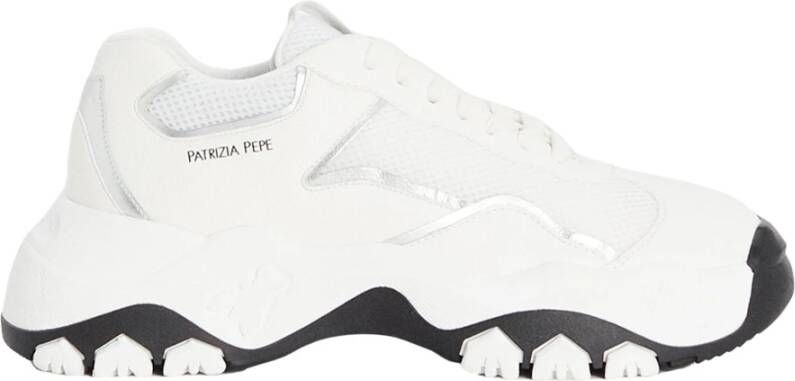Patrizia Pepe Hybride futuristische hardloopschoenen stedelijke stijl