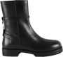 Patrizia Pepe Leren Combat Boots met Zijrits - Thumbnail 1