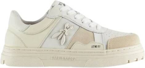 Patrizia Pepe Leren en Suède Sneakers