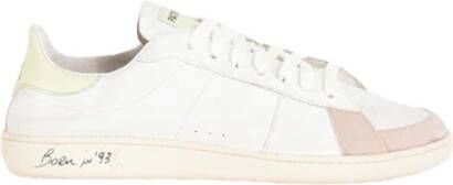 Patrizia Pepe Leren Sneakers met Suède Details
