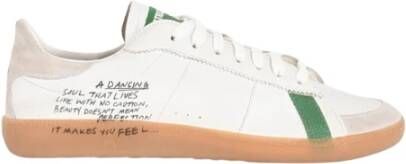 Patrizia Pepe Leren Sneakers met Suède Details