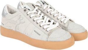 PATRIZIA PEPE Leren Veterschoenen Beige Dames