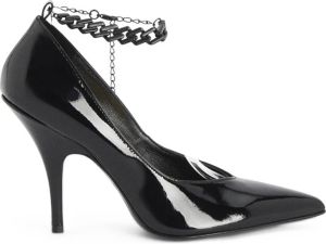 PATRIZIA PEPE Luxe Geitenleren Pumps Zwart Dames